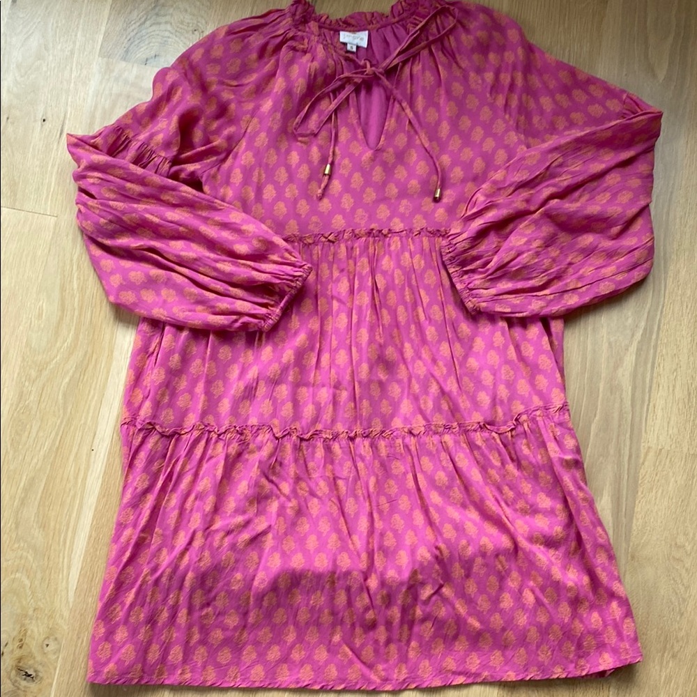 J.Marie Tiered Ruffled Dress